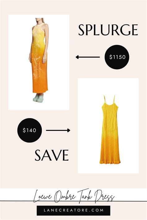loewe dupe dress
